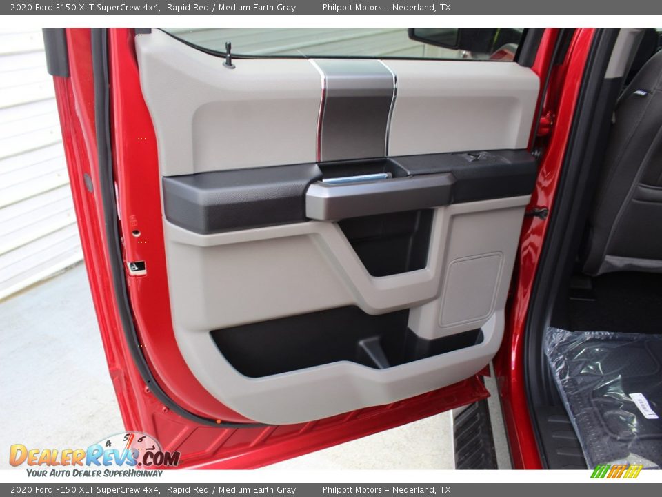 2020 Ford F150 XLT SuperCrew 4x4 Rapid Red / Medium Earth Gray Photo #18