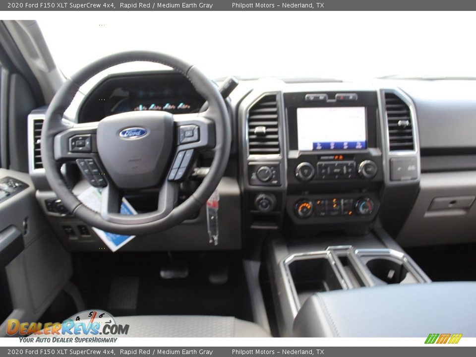 2020 Ford F150 XLT SuperCrew 4x4 Rapid Red / Medium Earth Gray Photo #20
