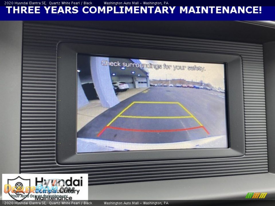 2020 Hyundai Elantra SE Quartz White Pearl / Black Photo #23