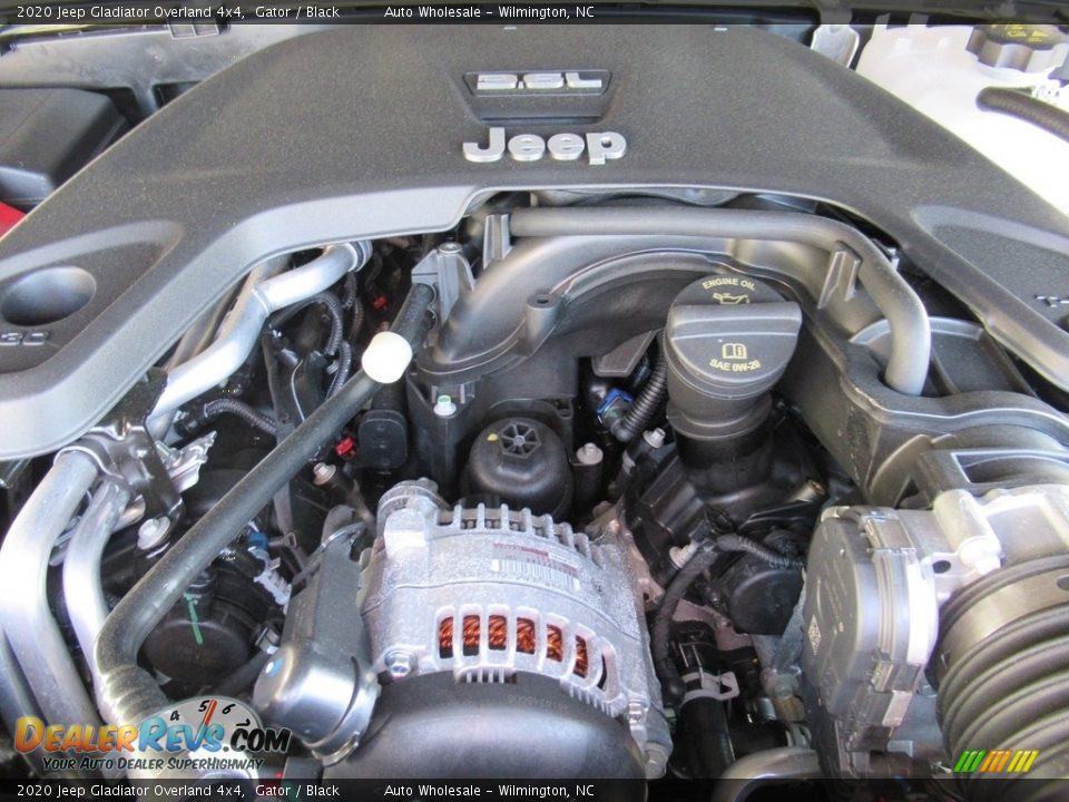 2020 Jeep Gladiator Overland 4x4 3.6 Liter DOHC 24-Valve VVT V6 Engine Photo #6
