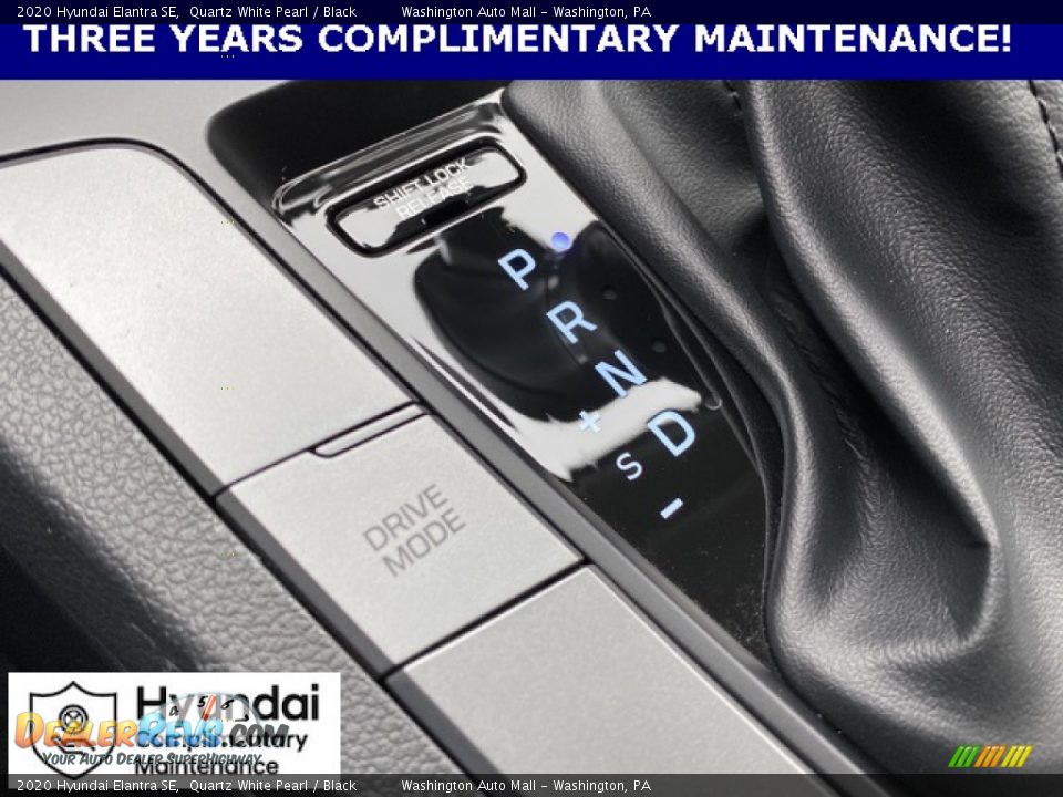 2020 Hyundai Elantra SE Quartz White Pearl / Black Photo #25