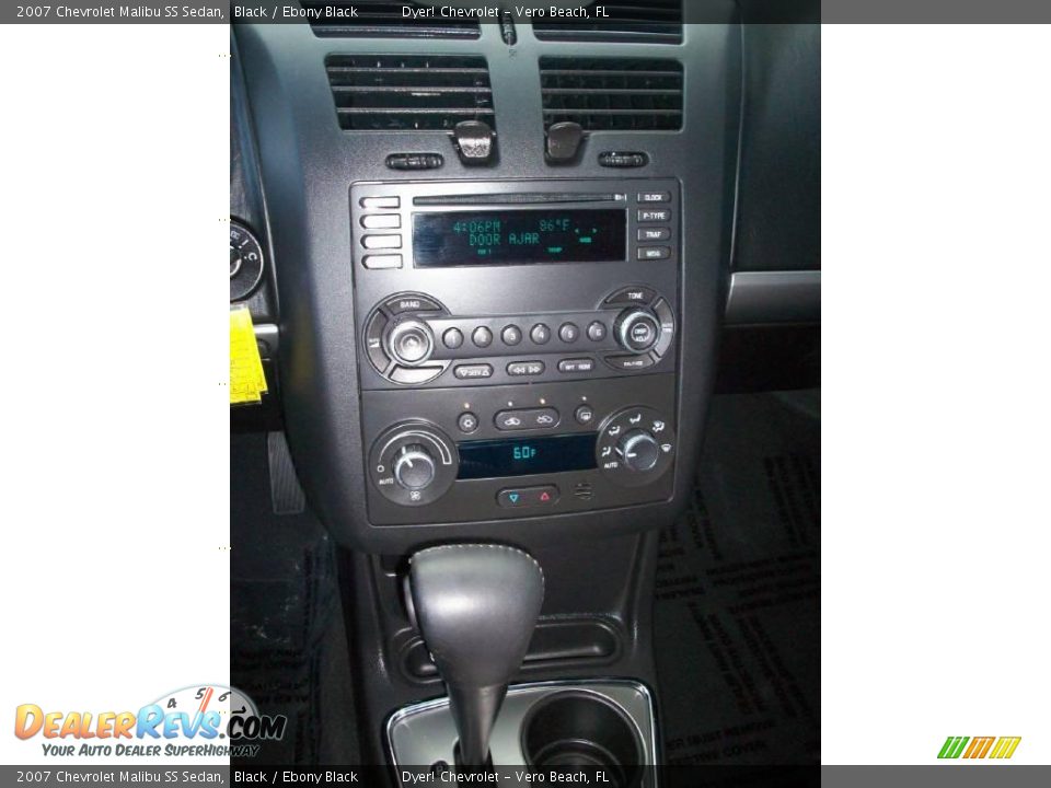 2007 Chevrolet Malibu SS Sedan Black / Ebony Black Photo #12