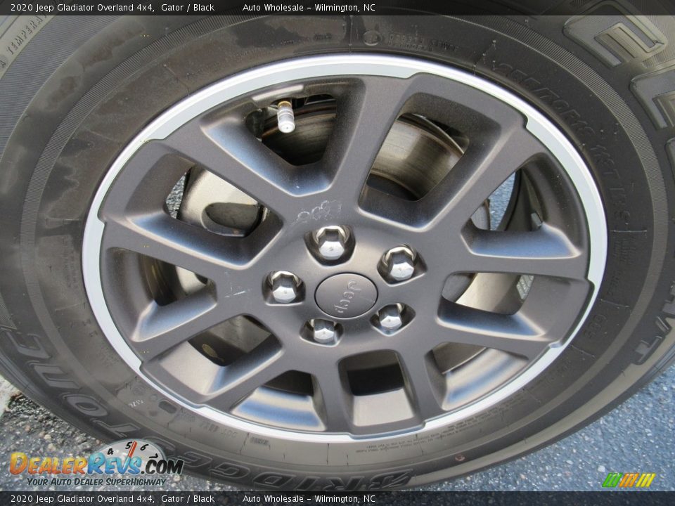 2020 Jeep Gladiator Overland 4x4 Gator / Black Photo #7