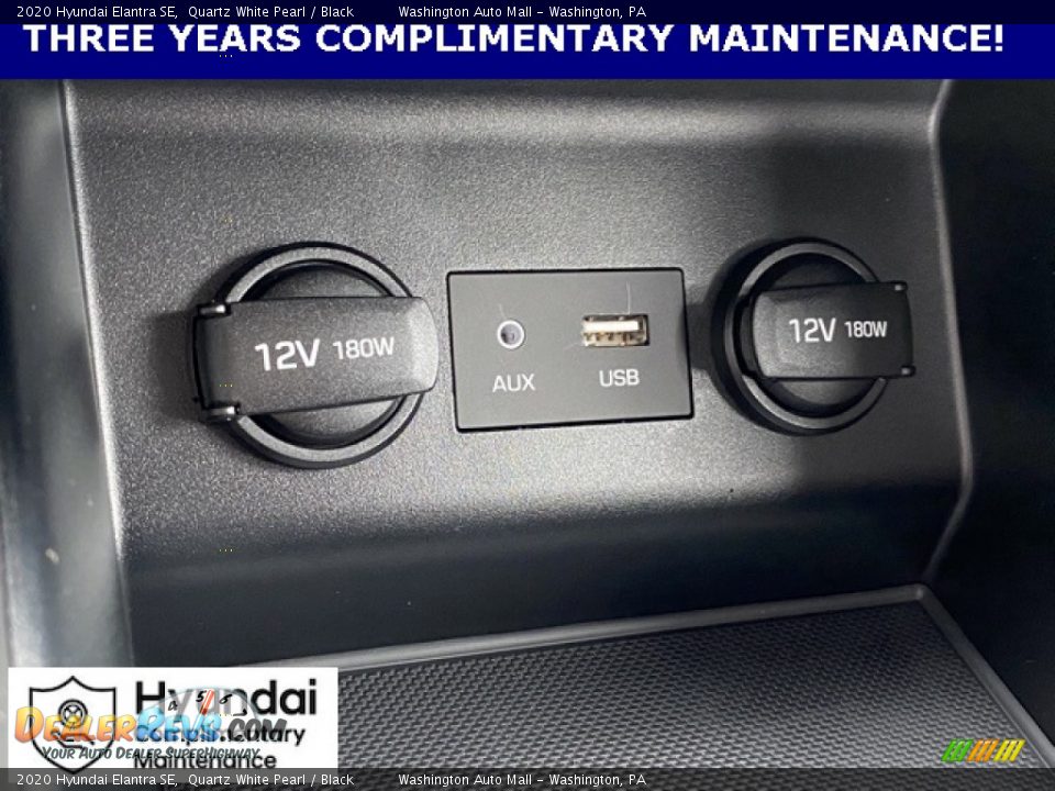 2020 Hyundai Elantra SE Quartz White Pearl / Black Photo #26