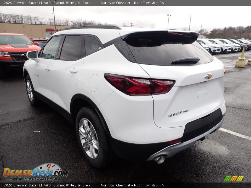 2020 Chevrolet Blazer LT AWD Summit White / Jet Black Photo #3