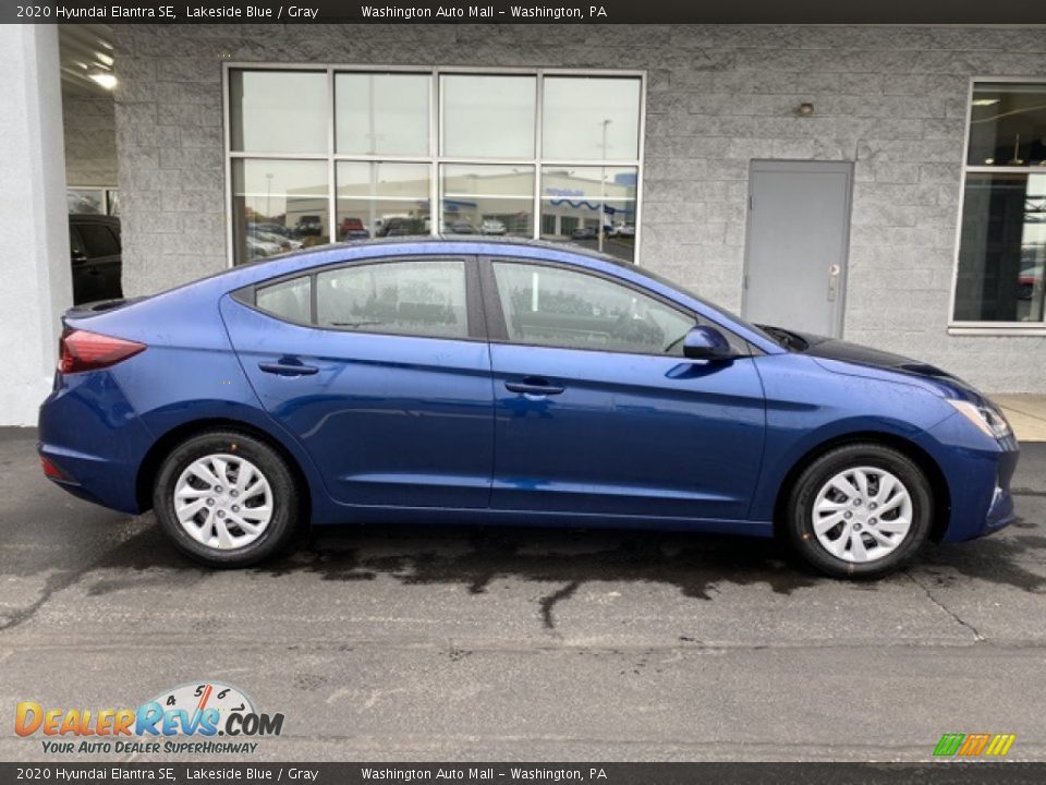 2020 Hyundai Elantra SE Lakeside Blue / Gray Photo #2