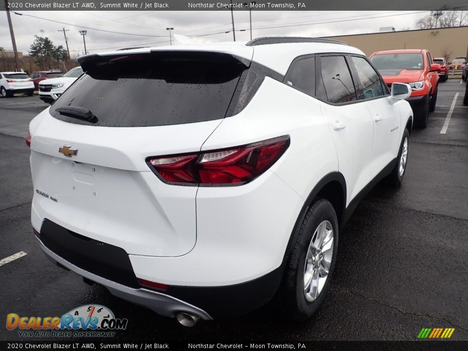 2020 Chevrolet Blazer LT AWD Summit White / Jet Black Photo #5
