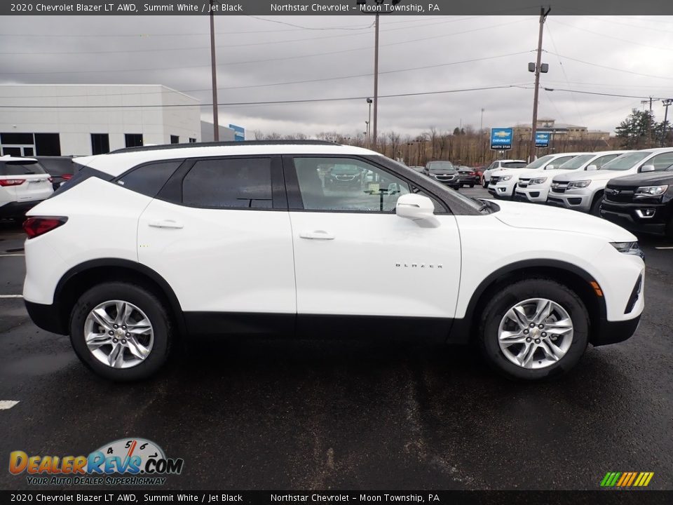 2020 Chevrolet Blazer LT AWD Summit White / Jet Black Photo #6