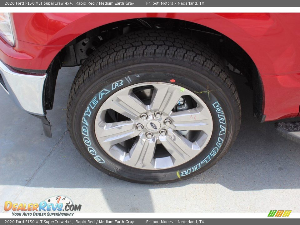 2020 Ford F150 XLT SuperCrew 4x4 Rapid Red / Medium Earth Gray Photo #5