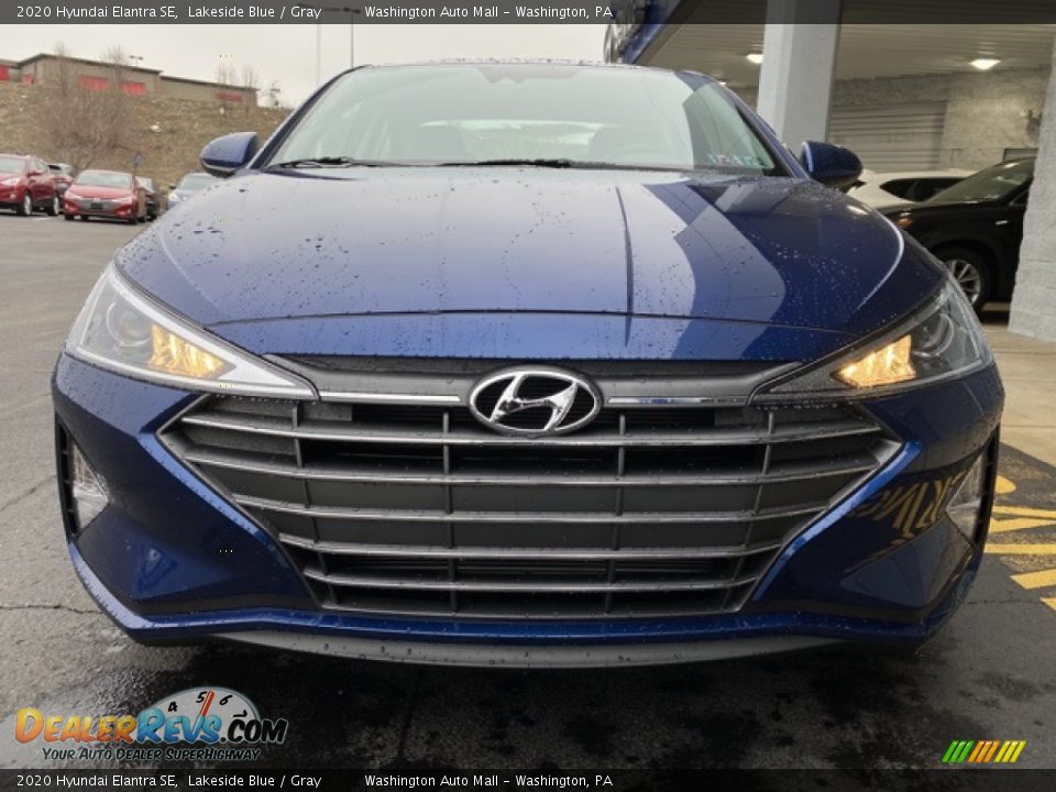 2020 Hyundai Elantra SE Lakeside Blue / Gray Photo #7