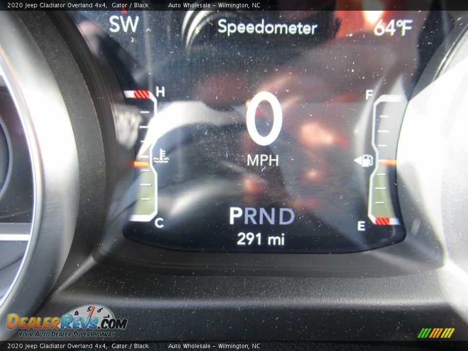 2020 Jeep Gladiator Overland 4x4 Gator / Black Photo #15