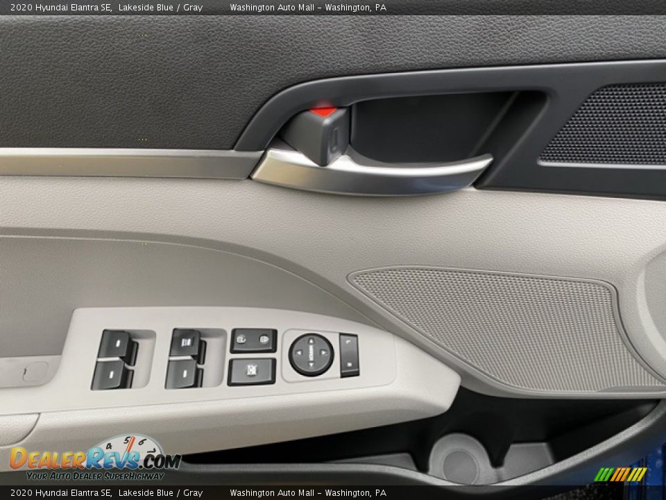 2020 Hyundai Elantra SE Lakeside Blue / Gray Photo #8