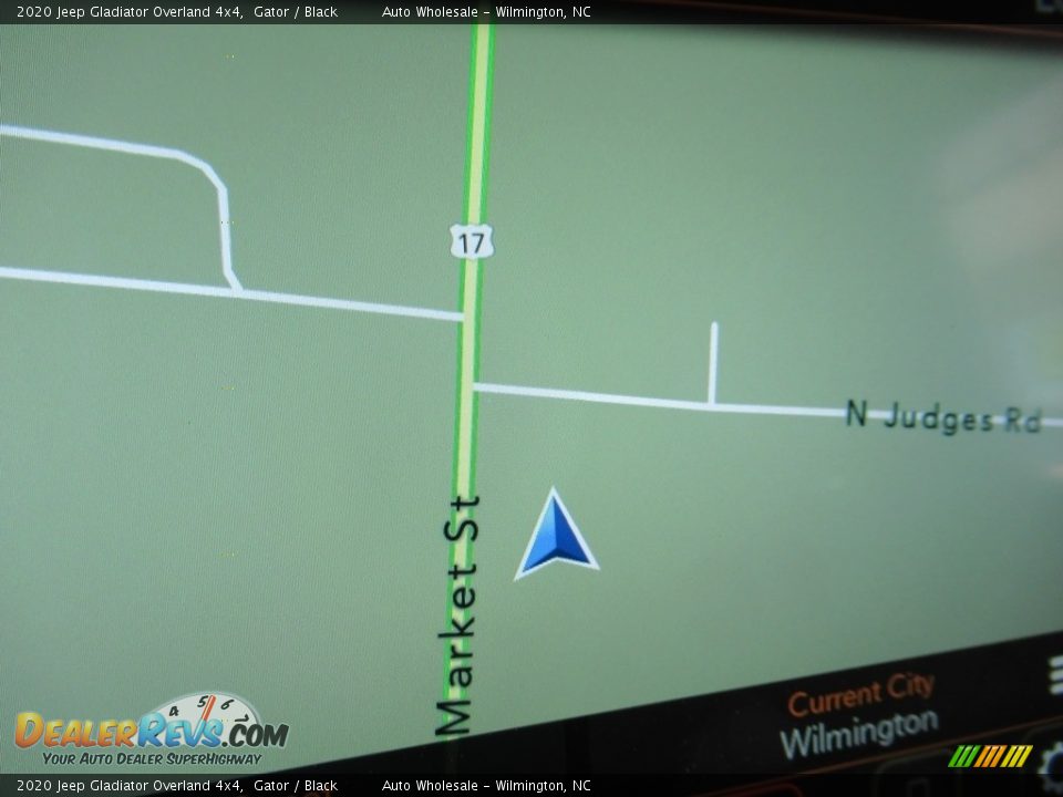 2020 Jeep Gladiator Overland 4x4 Gator / Black Photo #16