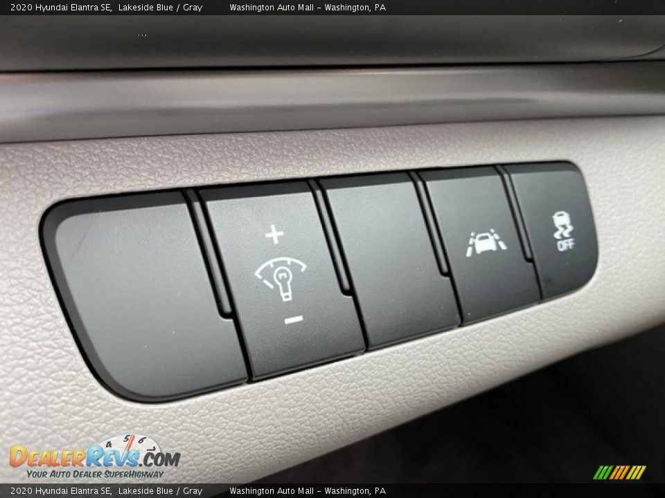 2020 Hyundai Elantra SE Lakeside Blue / Gray Photo #9