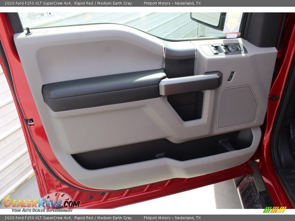 2020 Ford F150 XLT SuperCrew 4x4 Rapid Red / Medium Earth Gray Photo #9
