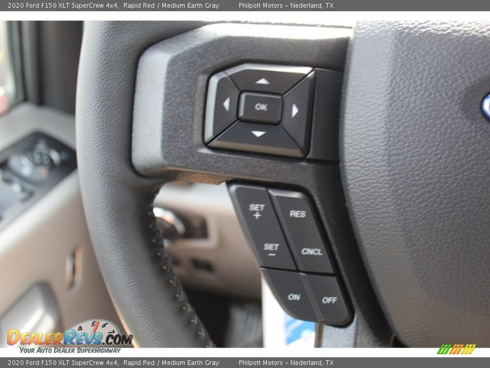 2020 Ford F150 XLT SuperCrew 4x4 Rapid Red / Medium Earth Gray Photo #11