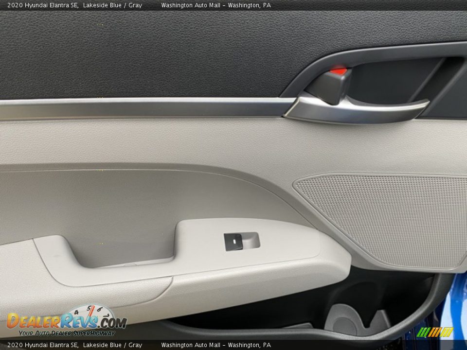 2020 Hyundai Elantra SE Lakeside Blue / Gray Photo #13
