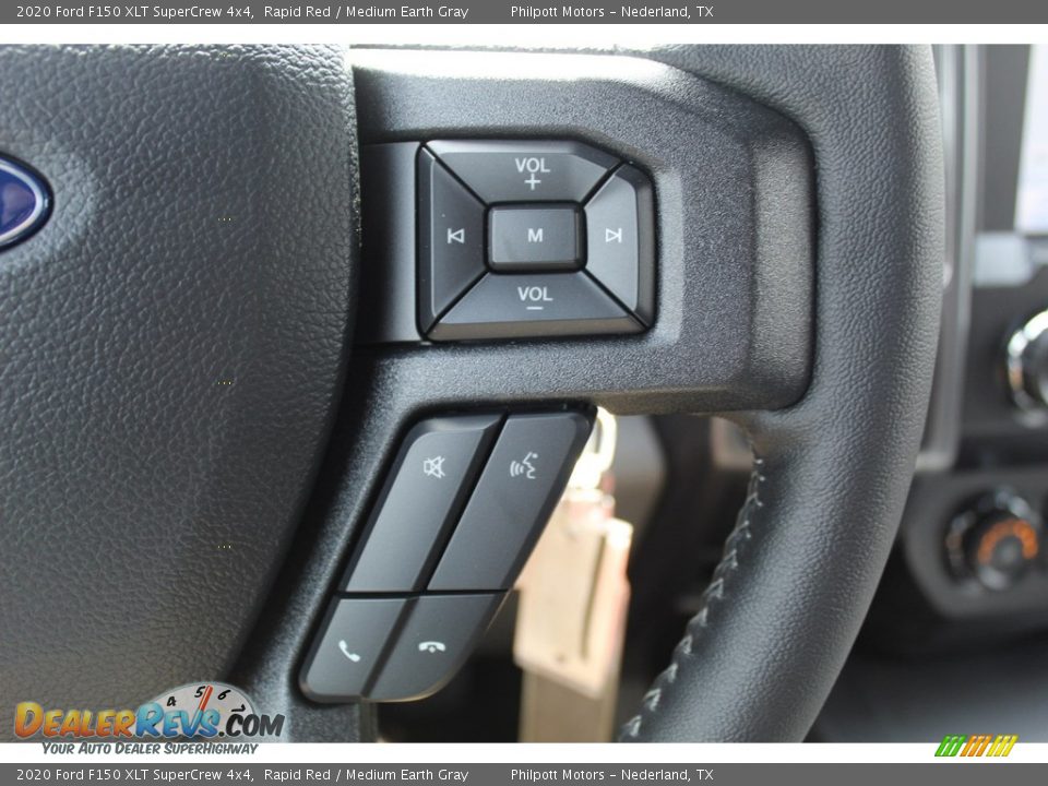 2020 Ford F150 XLT SuperCrew 4x4 Rapid Red / Medium Earth Gray Photo #12