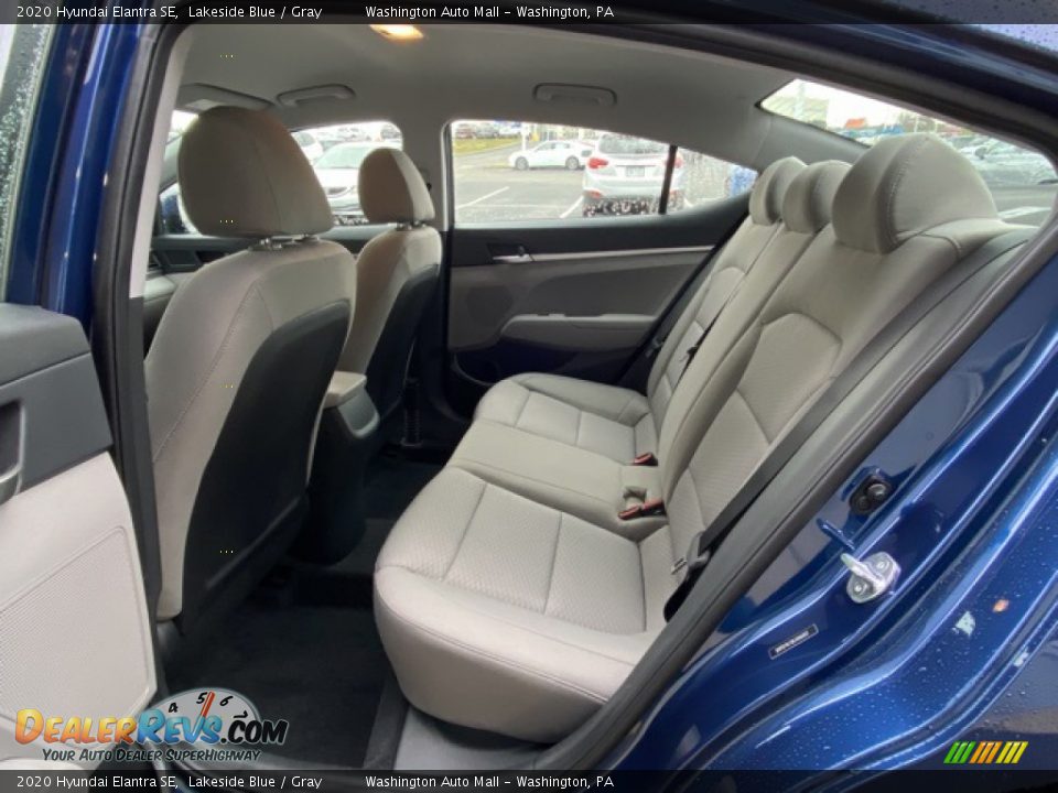 2020 Hyundai Elantra SE Lakeside Blue / Gray Photo #14