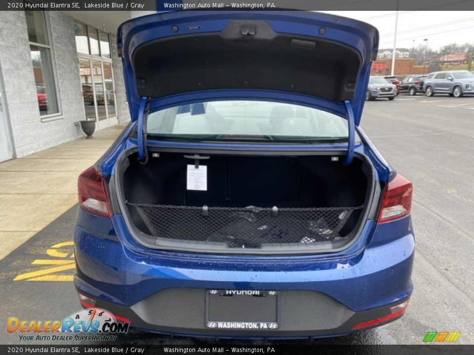 2020 Hyundai Elantra SE Lakeside Blue / Gray Photo #16