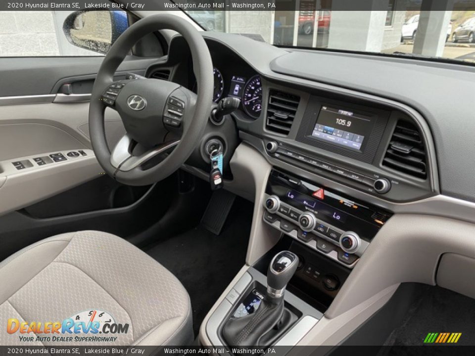 2020 Hyundai Elantra SE Lakeside Blue / Gray Photo #18