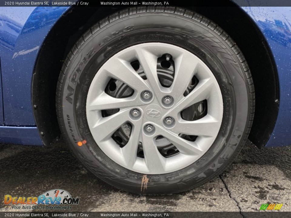 2020 Hyundai Elantra SE Lakeside Blue / Gray Photo #19