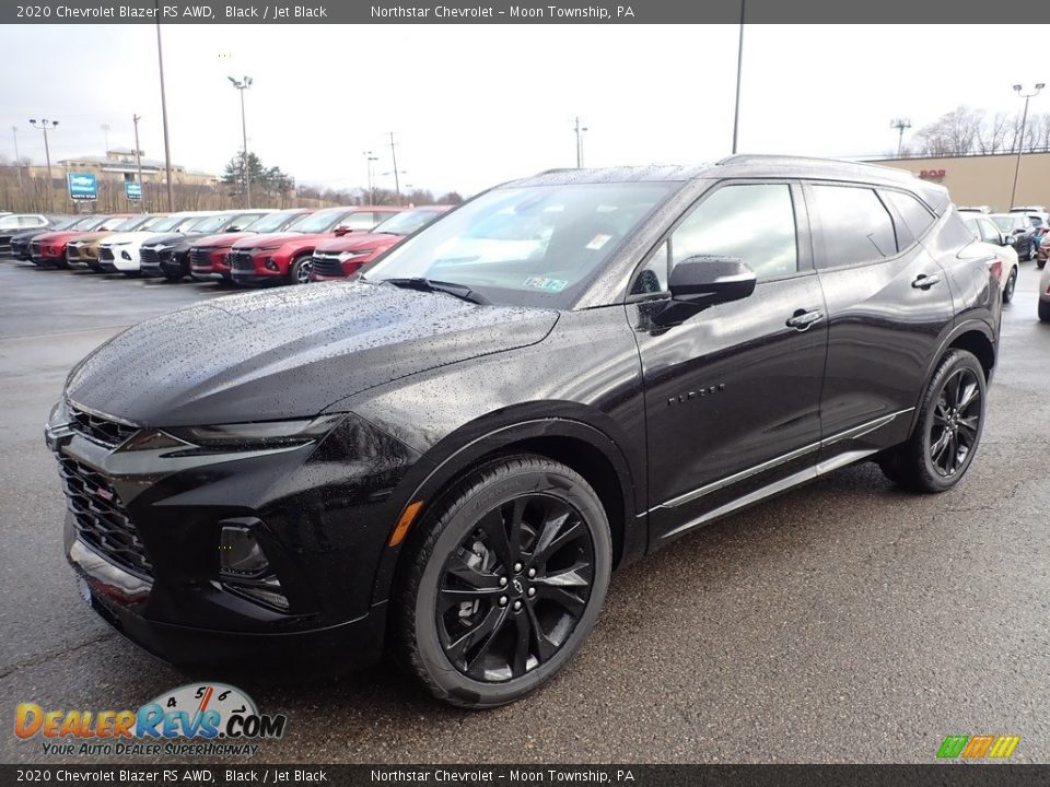 2020 Chevrolet Blazer RS AWD Black / Jet Black Photo #1