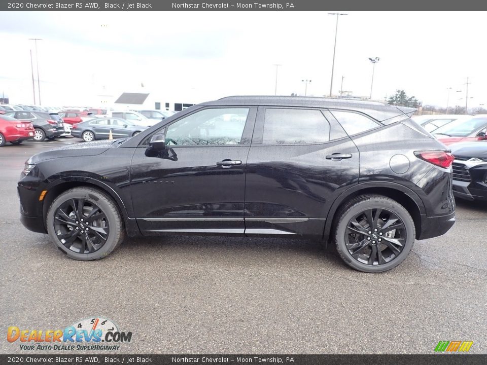 2020 Chevrolet Blazer RS AWD Black / Jet Black Photo #2