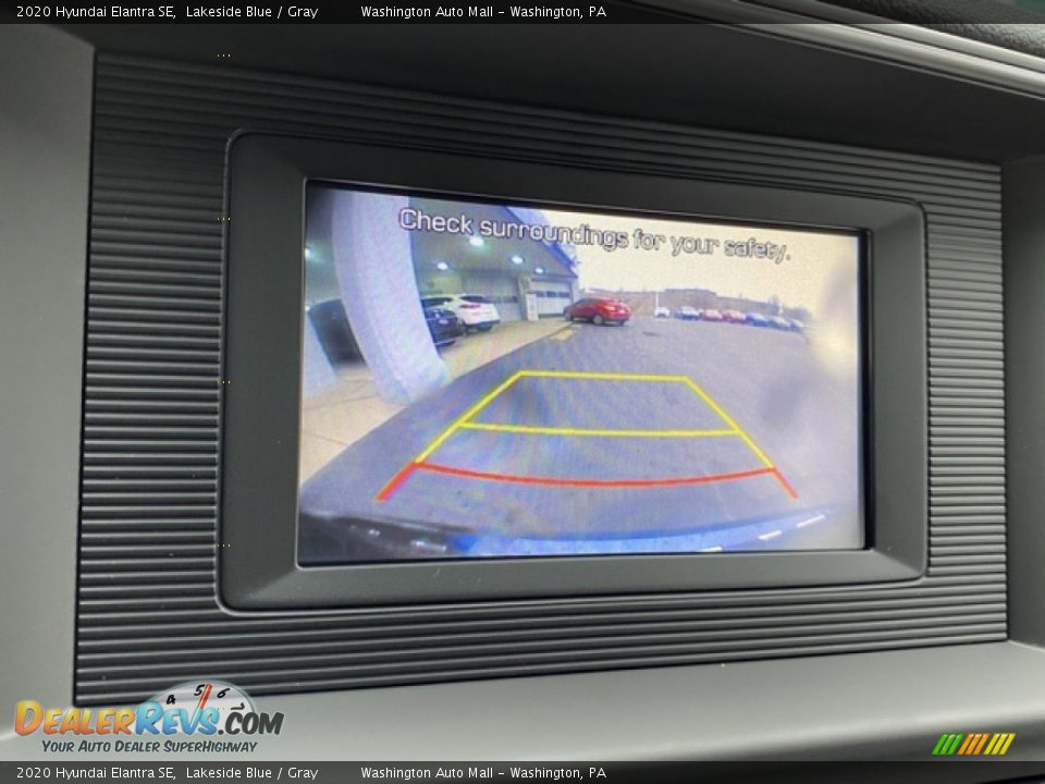 2020 Hyundai Elantra SE Lakeside Blue / Gray Photo #23
