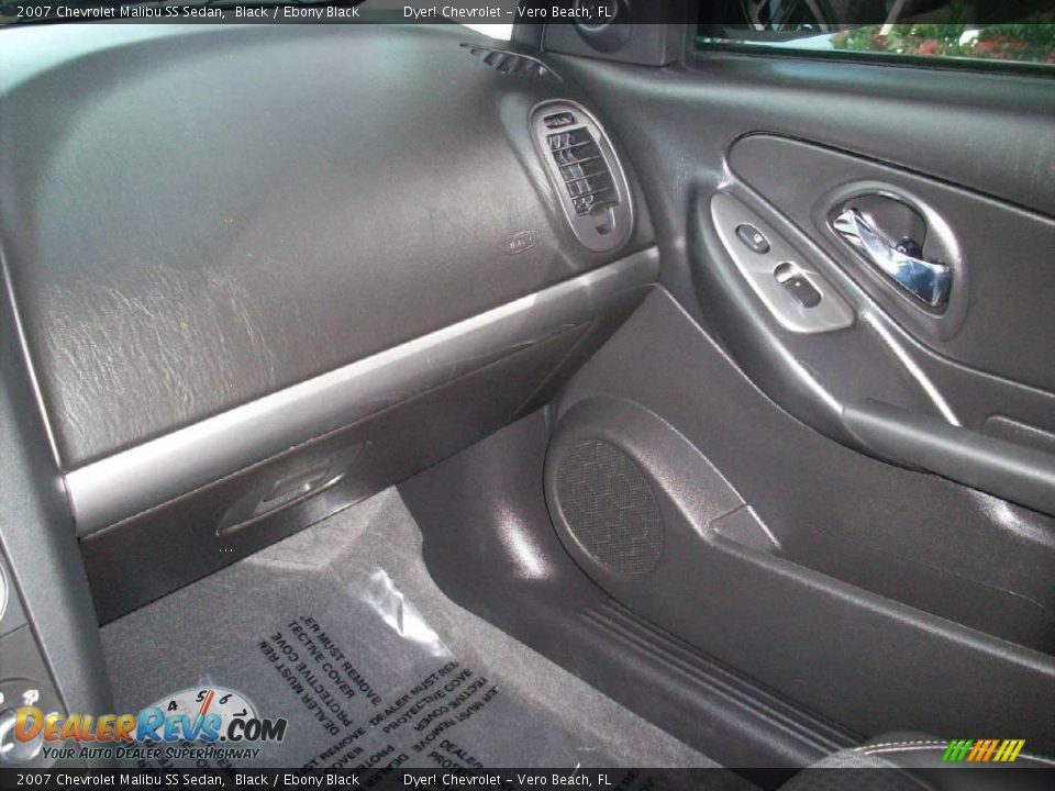 2007 Chevrolet Malibu SS Sedan Black / Ebony Black Photo #13