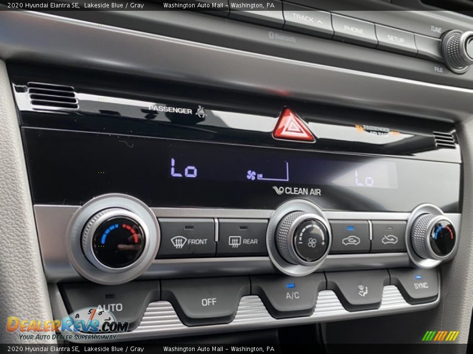 2020 Hyundai Elantra SE Lakeside Blue / Gray Photo #24