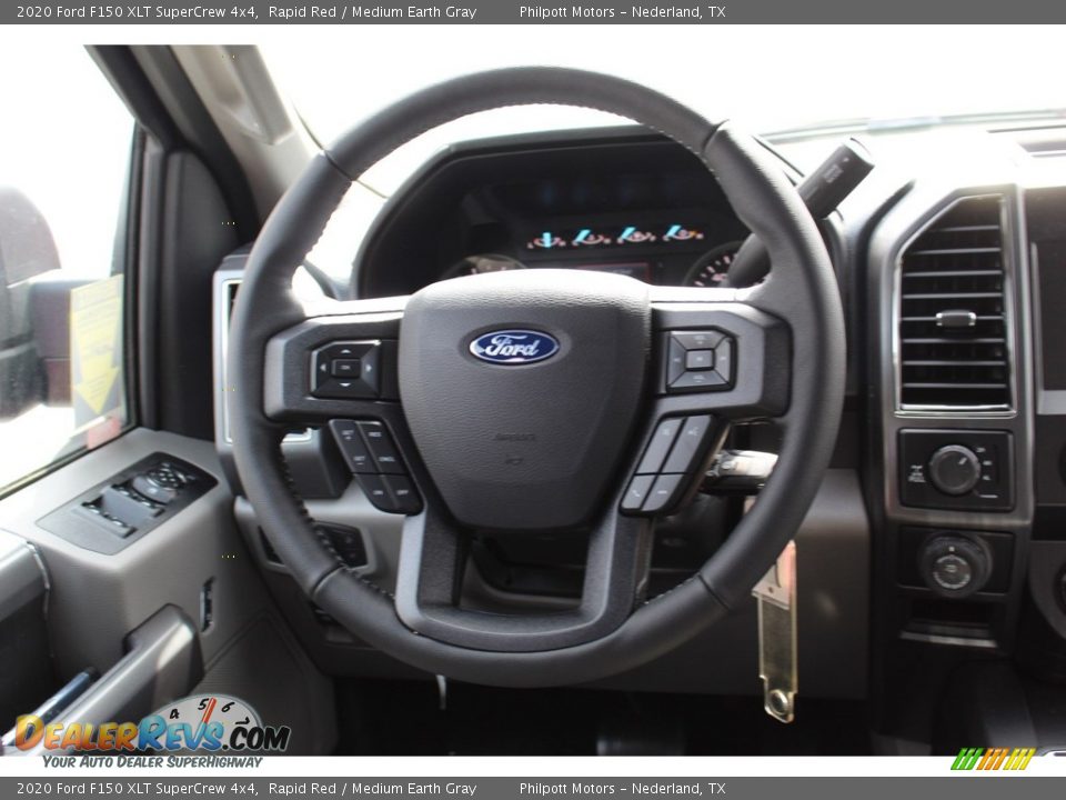 2020 Ford F150 XLT SuperCrew 4x4 Rapid Red / Medium Earth Gray Photo #21