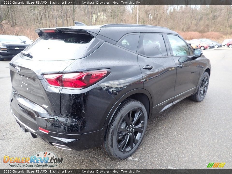 2020 Chevrolet Blazer RS AWD Black / Jet Black Photo #5