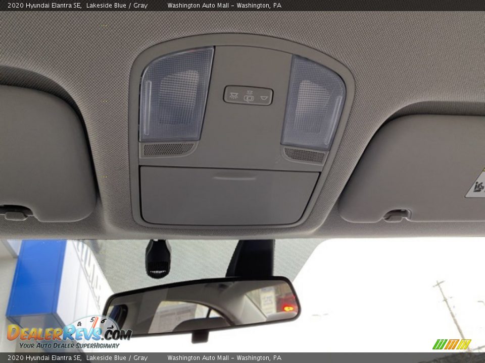 2020 Hyundai Elantra SE Lakeside Blue / Gray Photo #27