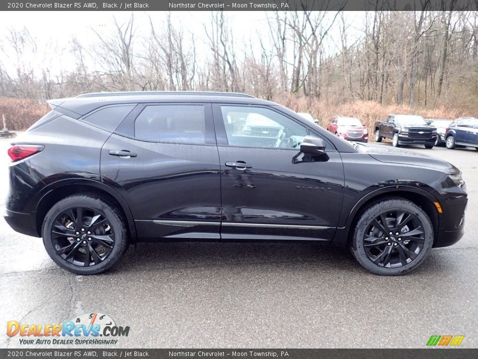 2020 Chevrolet Blazer RS AWD Black / Jet Black Photo #6