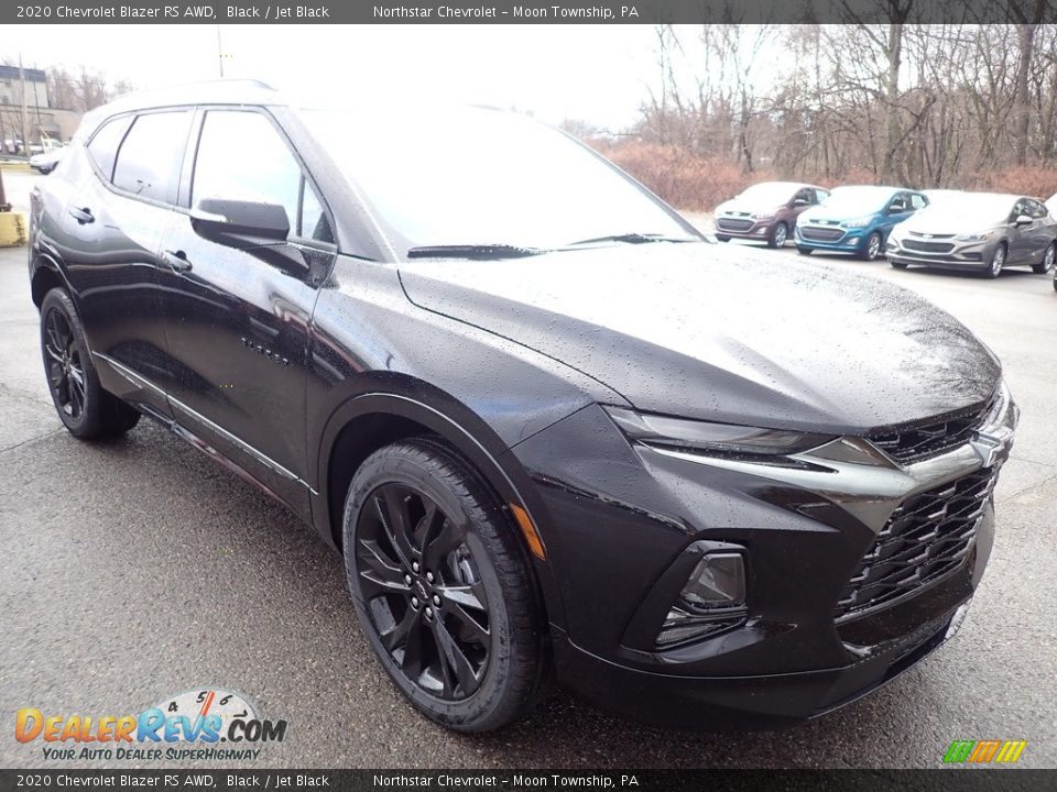 2020 Chevrolet Blazer RS AWD Black / Jet Black Photo #7