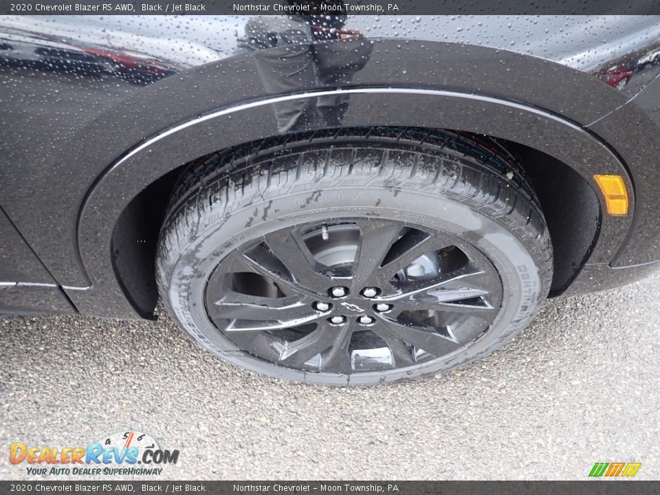 2020 Chevrolet Blazer RS AWD Black / Jet Black Photo #9