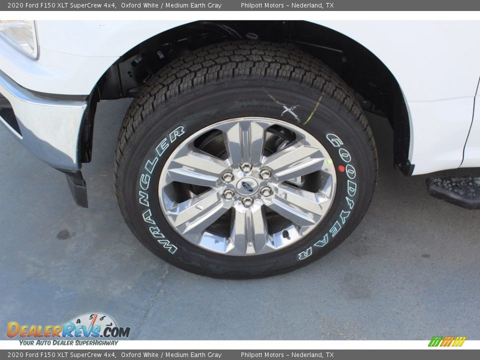 2020 Ford F150 XLT SuperCrew 4x4 Oxford White / Medium Earth Gray Photo #5