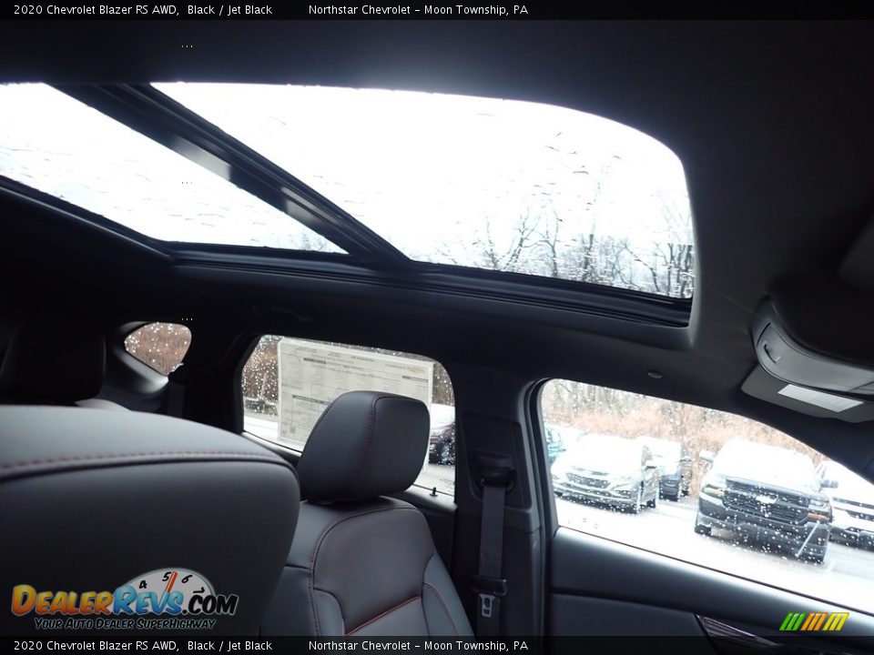 2020 Chevrolet Blazer RS AWD Black / Jet Black Photo #12
