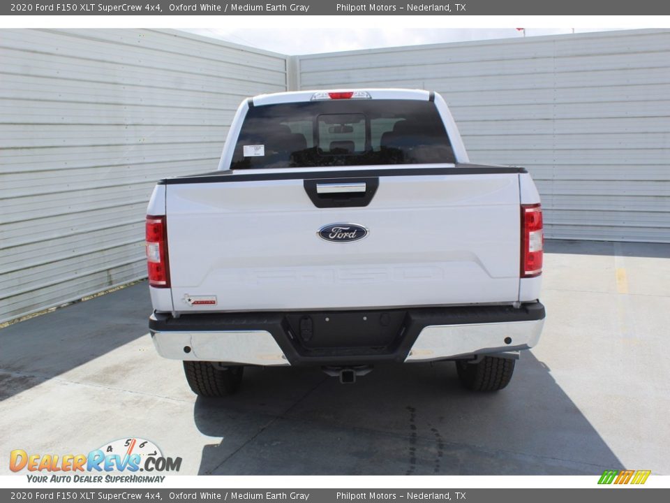 2020 Ford F150 XLT SuperCrew 4x4 Oxford White / Medium Earth Gray Photo #7