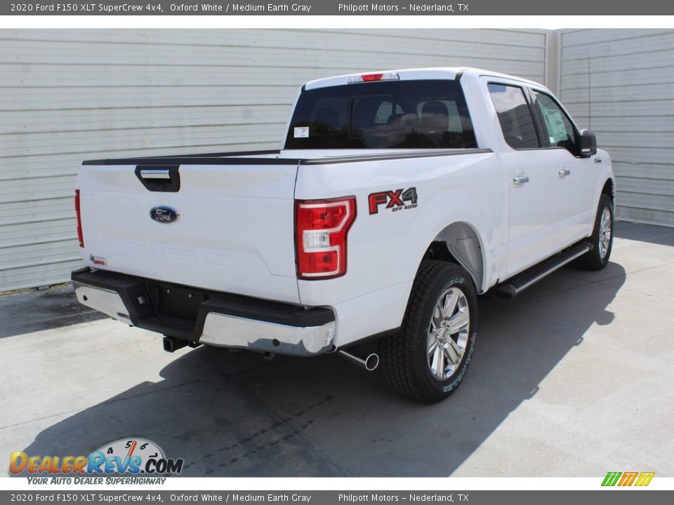 2020 Ford F150 XLT SuperCrew 4x4 Oxford White / Medium Earth Gray Photo #8