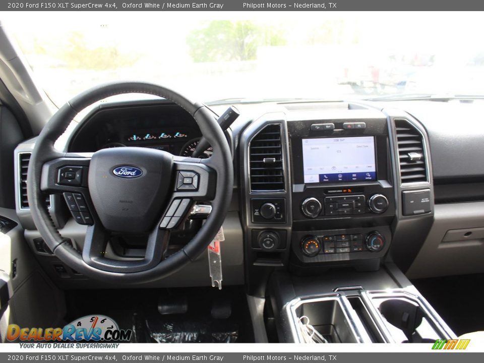 2020 Ford F150 XLT SuperCrew 4x4 Oxford White / Medium Earth Gray Photo #19