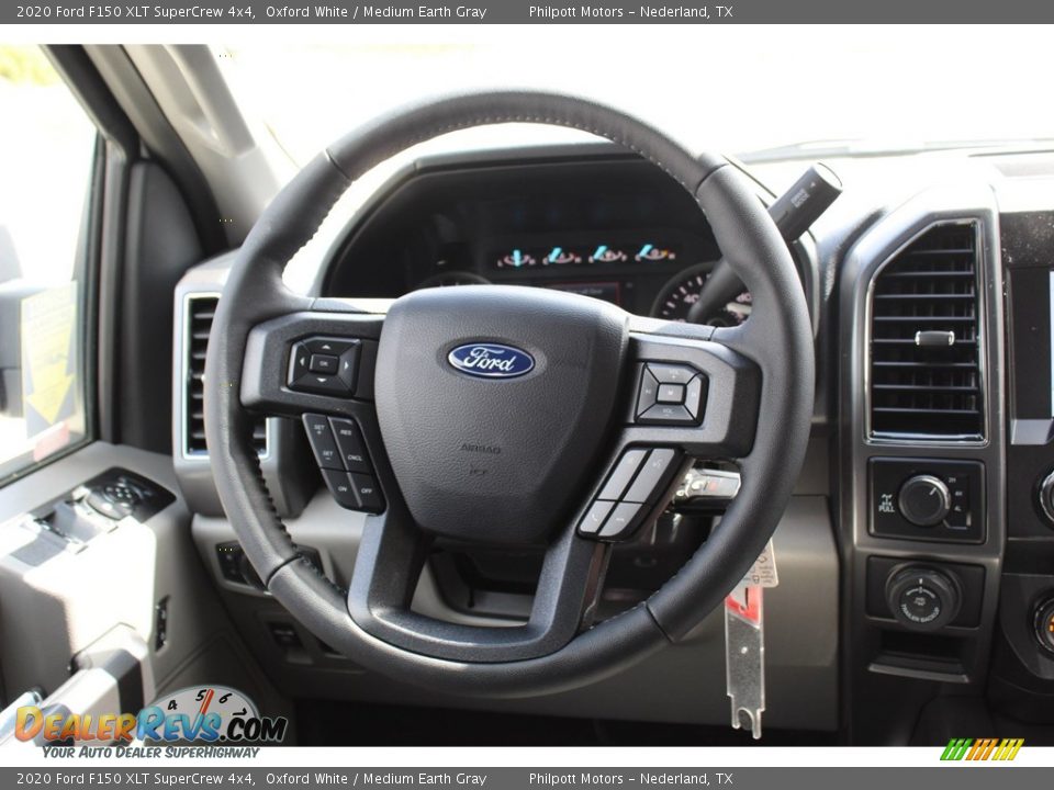 2020 Ford F150 XLT SuperCrew 4x4 Oxford White / Medium Earth Gray Photo #20