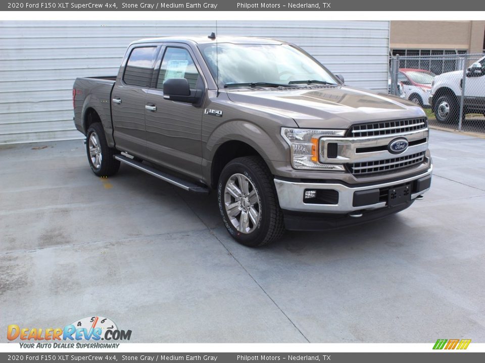 2020 Ford F150 XLT SuperCrew 4x4 Stone Gray / Medium Earth Gray Photo #2