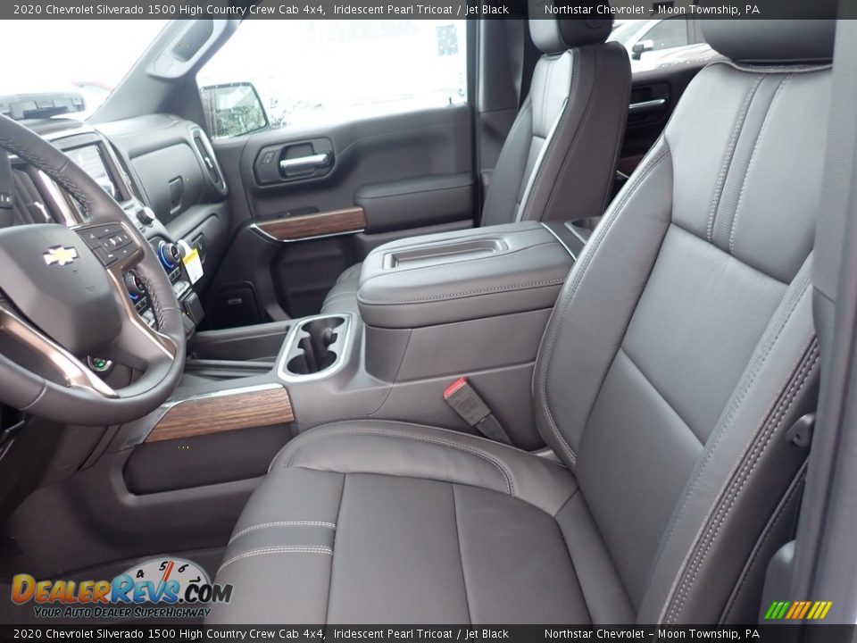 2020 Chevrolet Silverado 1500 High Country Crew Cab 4x4 Iridescent Pearl Tricoat / Jet Black Photo #14