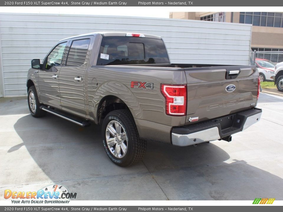 2020 Ford F150 XLT SuperCrew 4x4 Stone Gray / Medium Earth Gray Photo #6