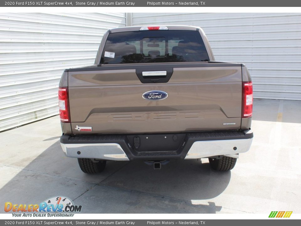 2020 Ford F150 XLT SuperCrew 4x4 Stone Gray / Medium Earth Gray Photo #7