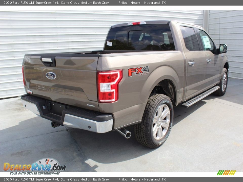 2020 Ford F150 XLT SuperCrew 4x4 Stone Gray / Medium Earth Gray Photo #8