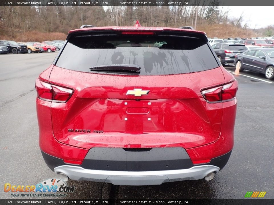 2020 Chevrolet Blazer LT AWD Cajun Red Tintcoat / Jet Black Photo #4