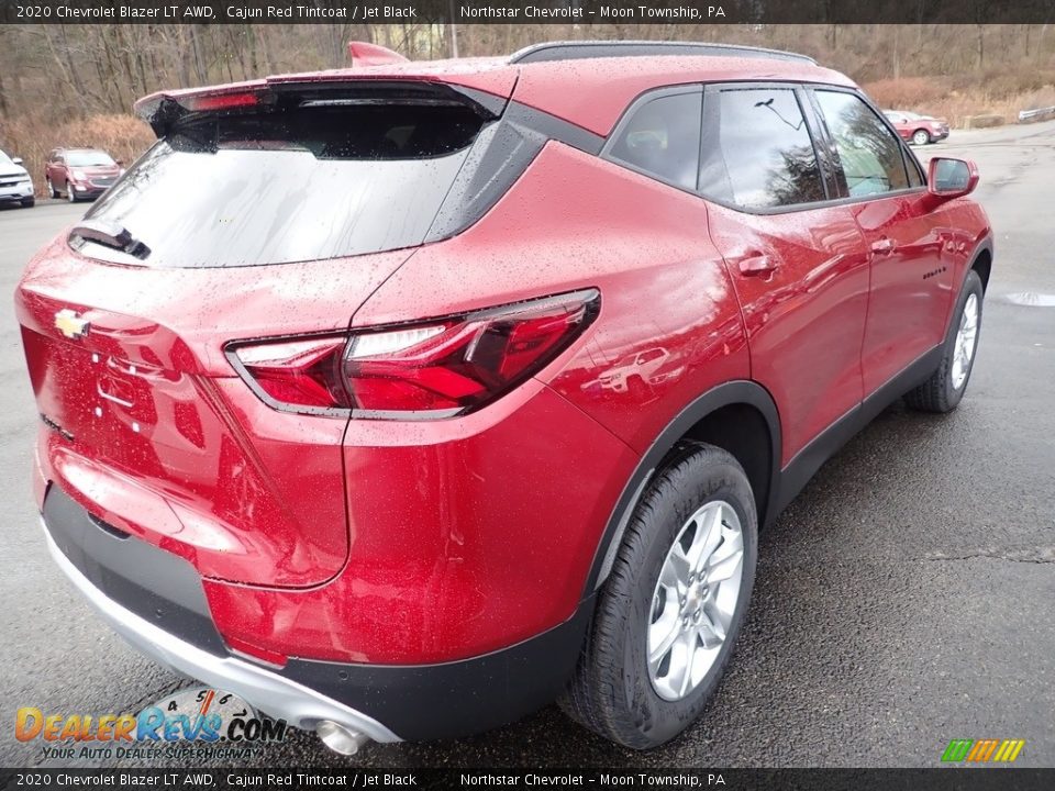 2020 Chevrolet Blazer LT AWD Cajun Red Tintcoat / Jet Black Photo #5